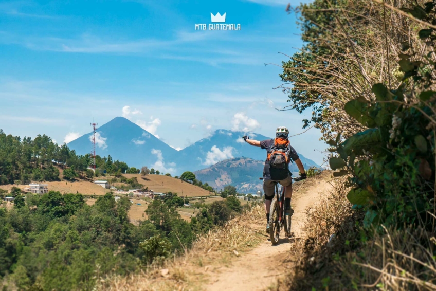 Rad volcanic views en route to Lake Atitlán.  chimaltenango, Guatemala